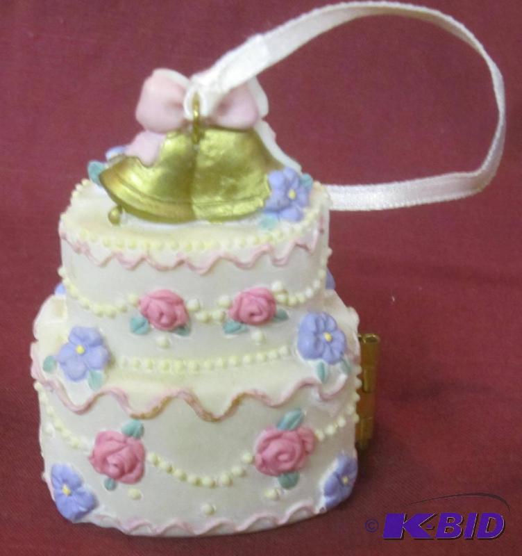 Collectible Wedding Cake Ornament