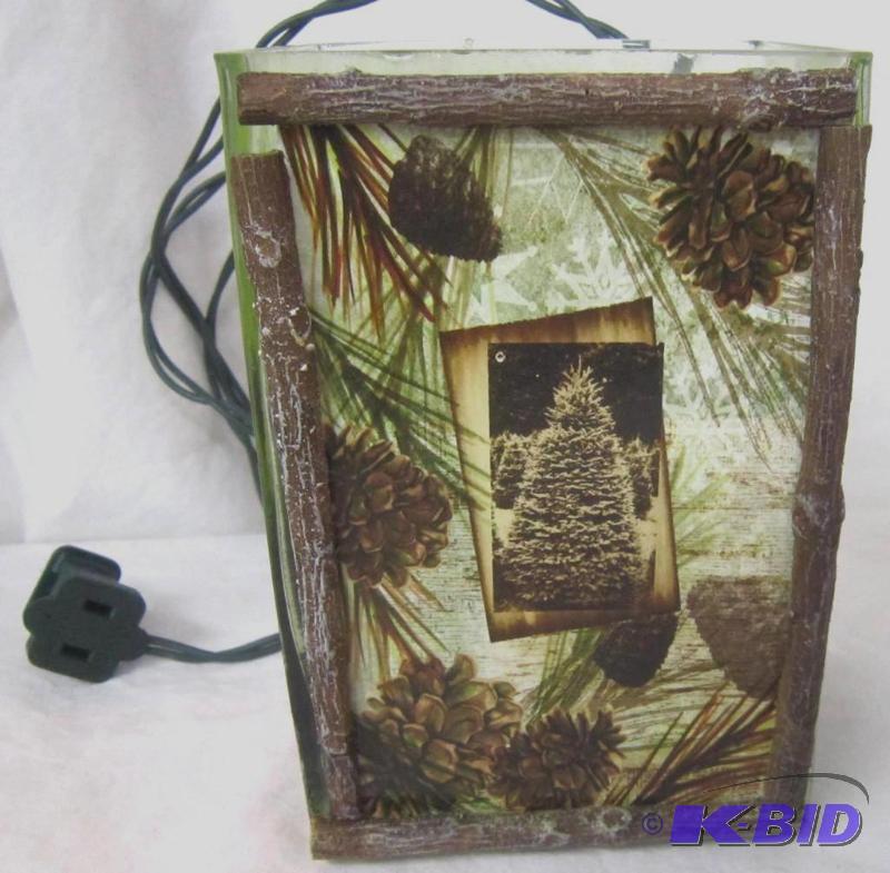 NEW  6 x 3 x 4 Electric Lighted Northwoods