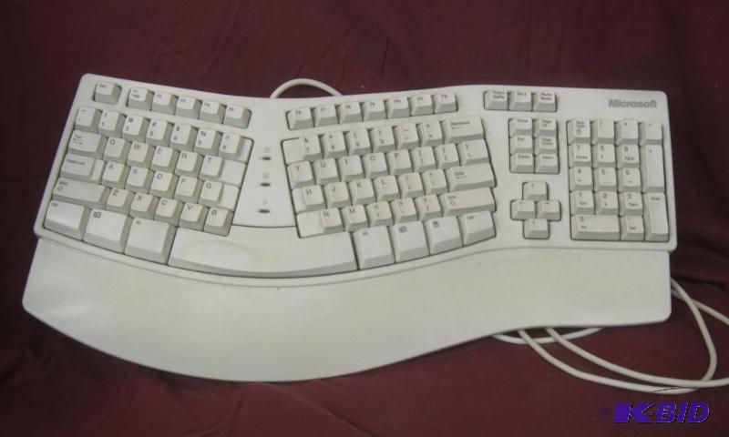 Keyboard White microsoft Ergonomic
