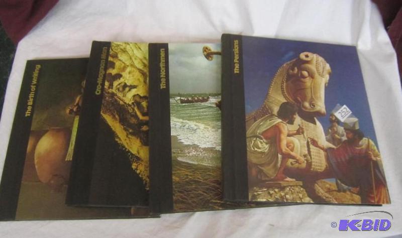 4 Books - The Persians  The Northmen  Cro-Magnon Man The Birth of Writing