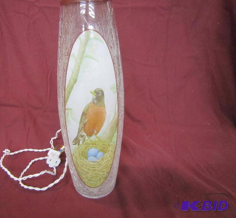 NEW  12 High Lighted Electric Lamp Bird
