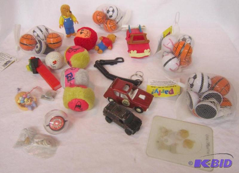 Yo-Yos, Cars, Golf Balls, People, Lion Pez, ETC