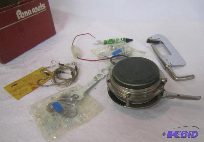 Fishing, Tools, and Sear and Roebuck Green Reel