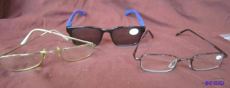 Misc Lot - 3 Pairs of Glasses - Cheaters