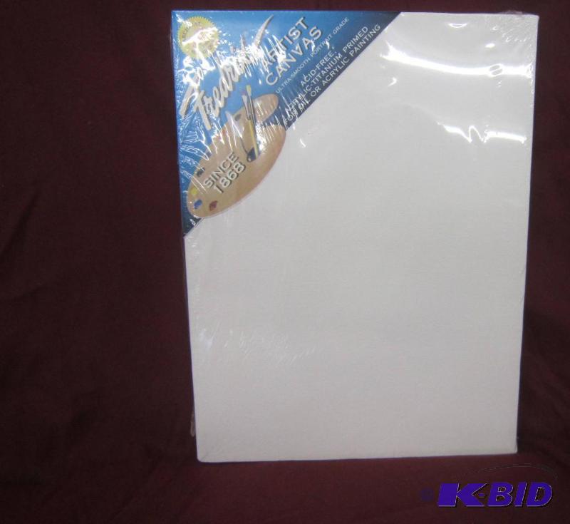 NEW  Sealed Canvas Boards - 9 x 12 Acid Free