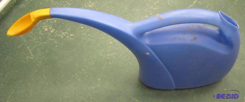 Sprinkling Water Can Blue Plastic