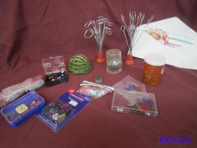 Flower Arrangers, Sequins, Crafts, Frogs