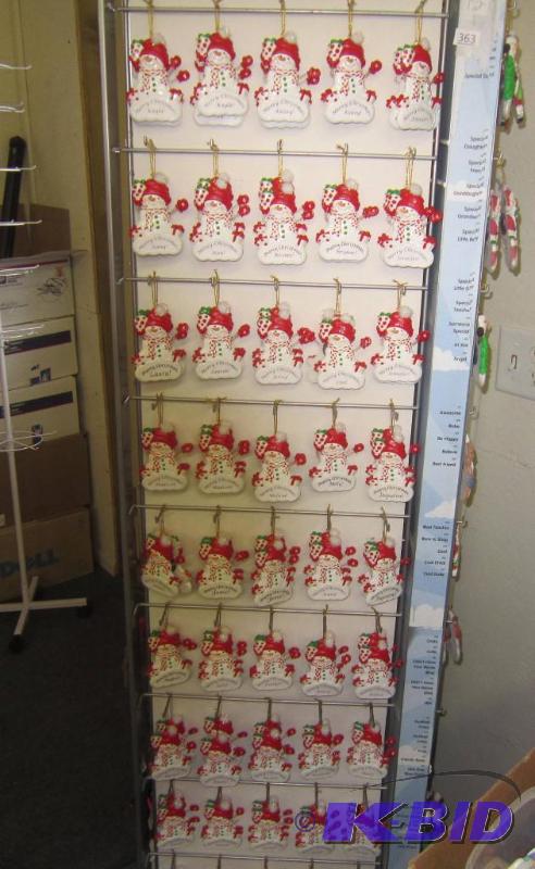 100 NEW Ornaments - Snowman