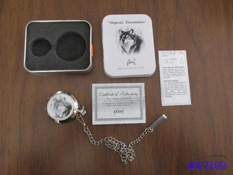 lot 107 image: Very Nice Wolf Pocket Watch