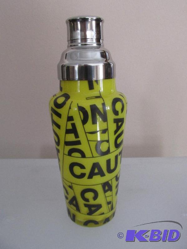lot 152 image: Caution - shaker bottle