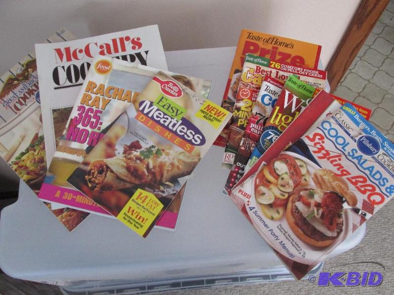 lot 167 image: Large Lot of Cook Books