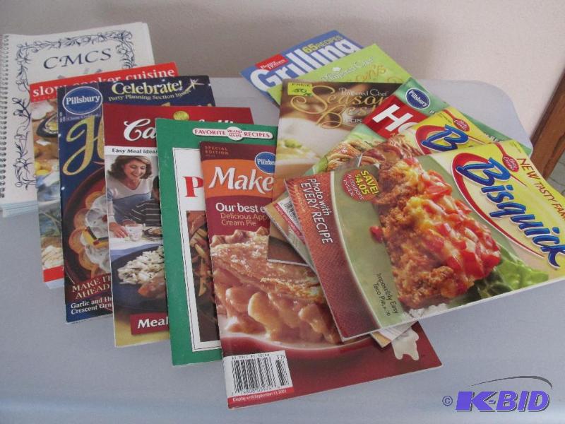 lot 169 image: Large Lot of Cook Books