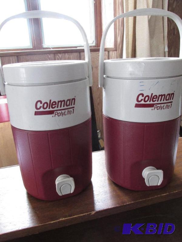 lot 22 image: 2 COLEMAN Coolers