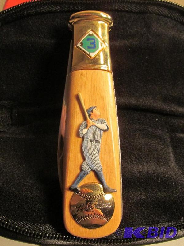 lot 221 image: Franklin Mint -  Babe Ruth - American Icon