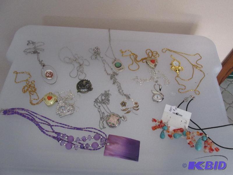 lot 248 image: Huge Lot of Jewelry in a Plastic Box