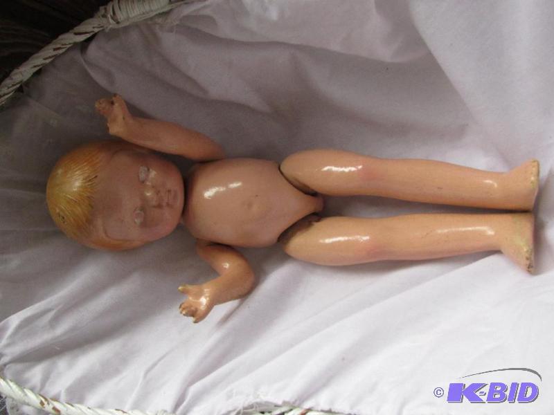 lot 45 image: Antique Collectible Doll in Good Condition