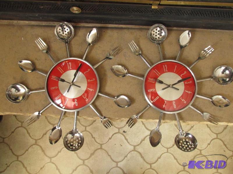 lot 53 image: 2 Clocks to make 1 - or 2 Clocks to make 2