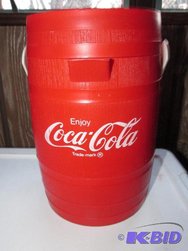 lot 68 image: Coca Cola Barrel