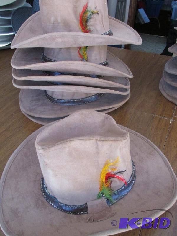 lot 96 image: 7 Western Hats - Stetson, Smokey and the Bandit - Small
