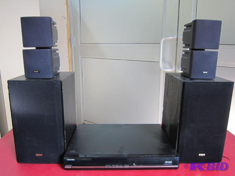 DVD Player and Speakers