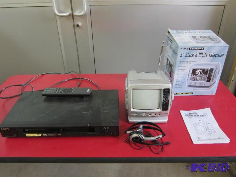 DVD Player and Portable TV