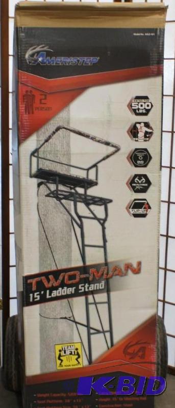 New Ameri-Step Two-man Tree Stand - 15 ladde...