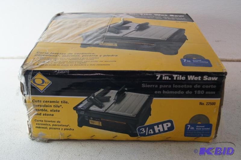 lot 26 image: Wet Tile Saw