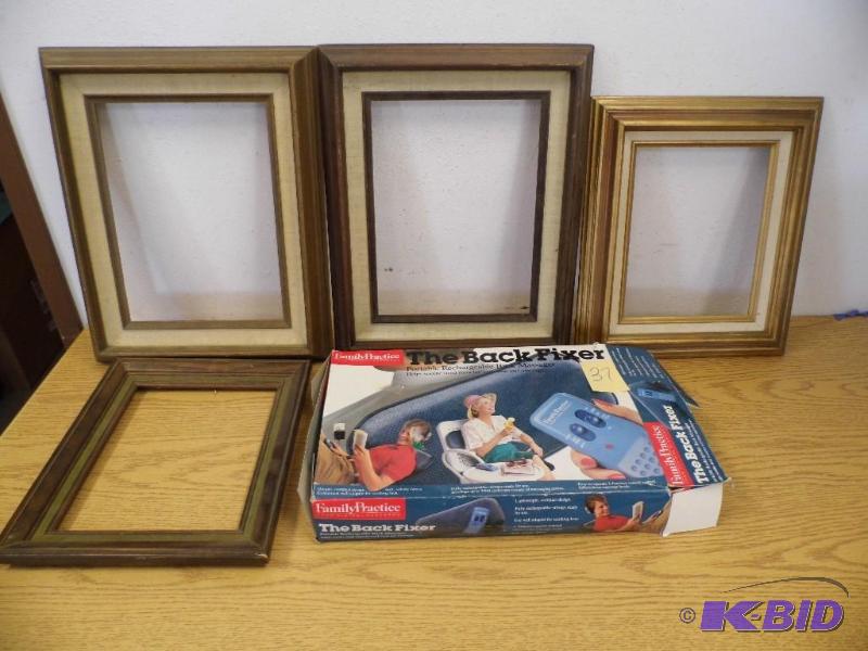 lot 37 image: Frames w Back Massageer