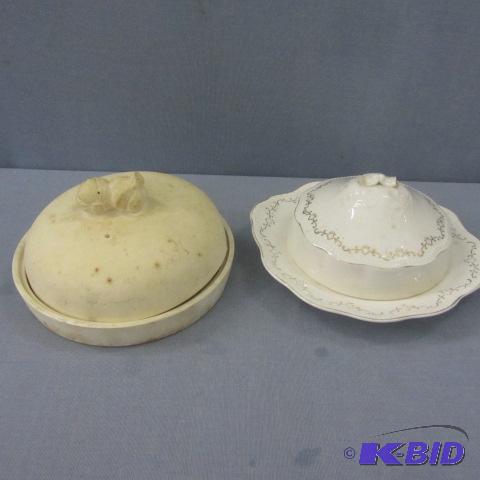 lot 123 image: Garlic & Butter Dishes