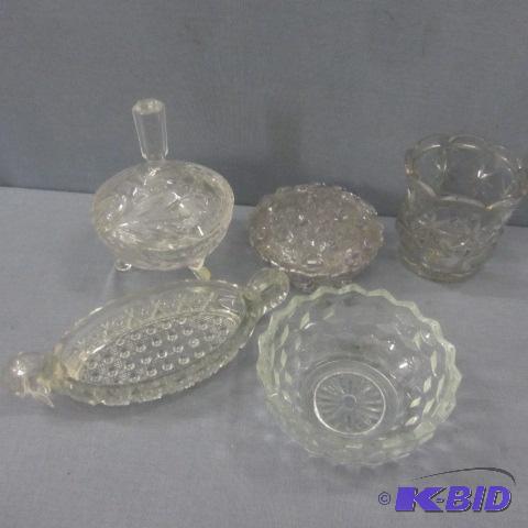 lot 124 image: Spooner, Candy, Relish Dishes