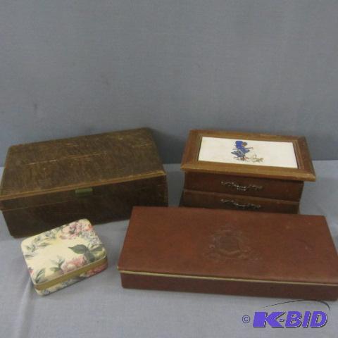 lot 136 image: Jewelry Boxes