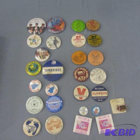 lot 138 image: Winter Carnival, Local Pins