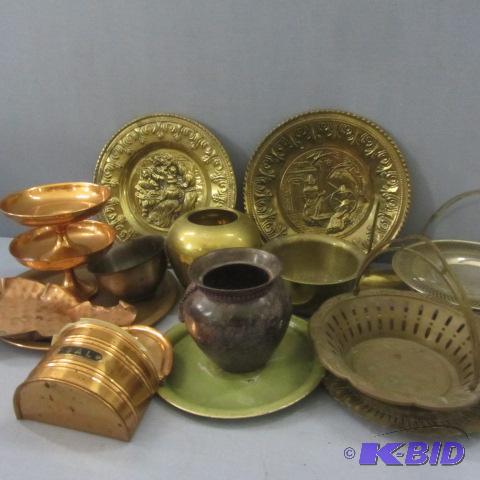 lot 161 image: Copper & Brass Ware