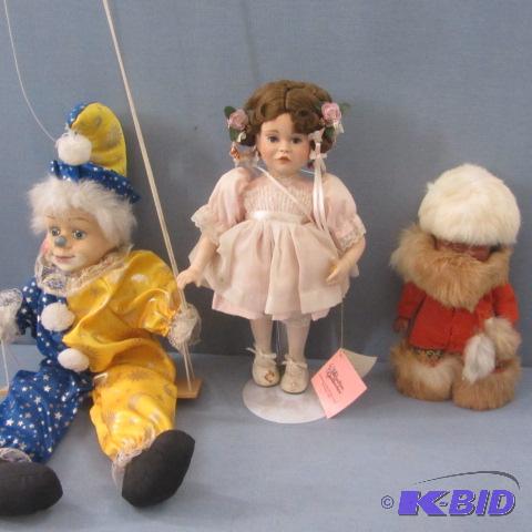 lot 213 image: Eskimo, Porcelain, Marionette