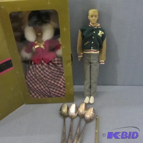 lot 214 image: Ken & Barbie