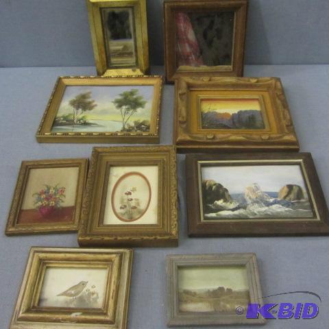 lot 233 image: Miniature Artwork