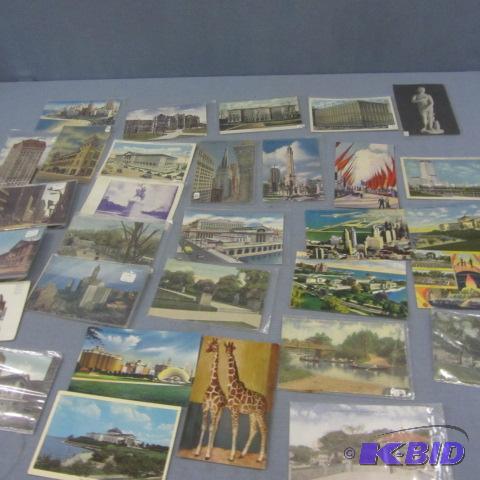 lot 239 image: Chicago & Worlds Fair Postcards