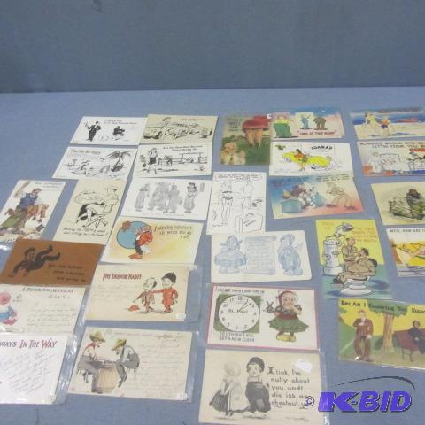 lot 240 image: Vintage Postcards