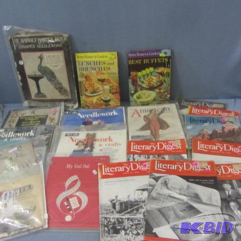lot 244 image: Vintage Magazines