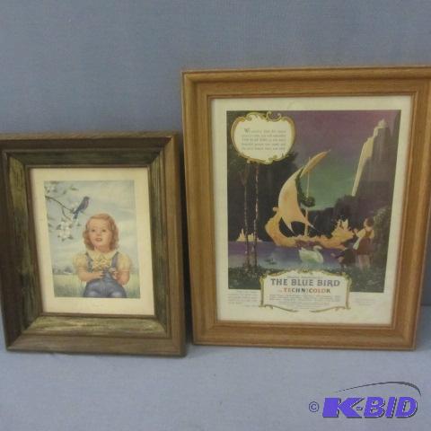 lot 254 image: Vintage Art & Shirley Temple Movie