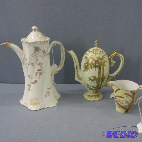 lot 27 image: Chocolate & Teapots