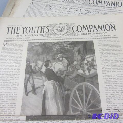 lot 282 image: Youth Companion Newspapers