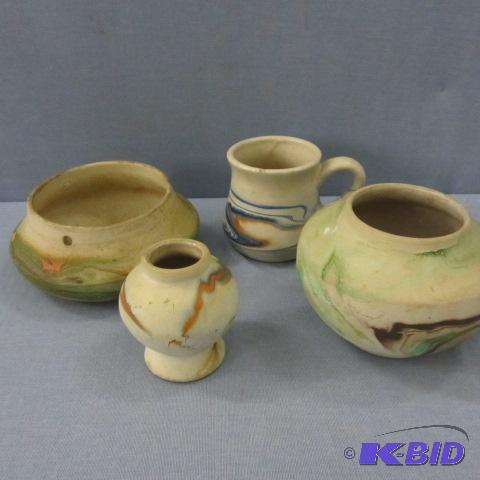 lot 31 image: Nemadji Pottery