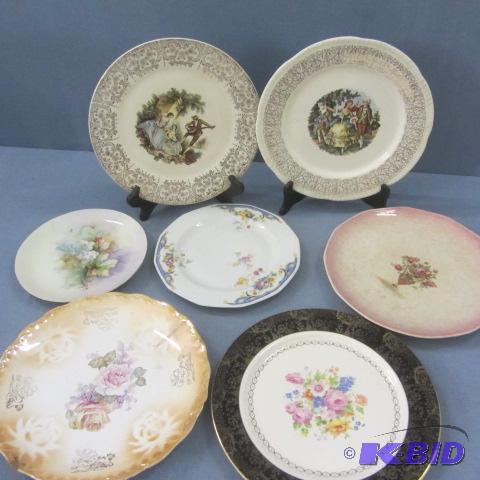 lot 72 image: Vintage Fancy Plates
