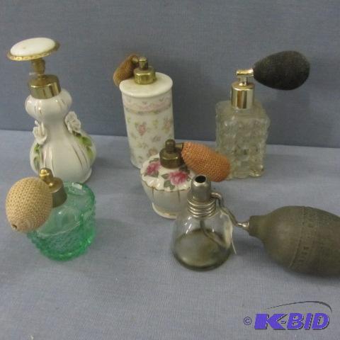 lot 76 image: Perfume Atomizers