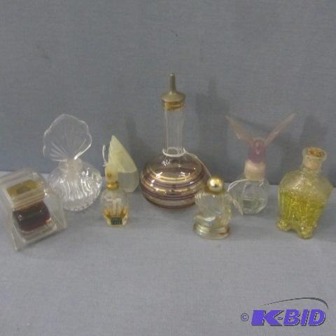 lot 77 image: Fancy Perfume Bottles