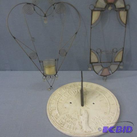 lot 94 image: Sundial, Sun Catchers