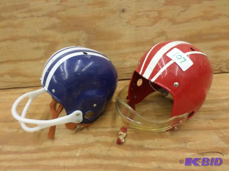 lot 107 image: (2) ToddlerKid Sized Plastic Helmets...