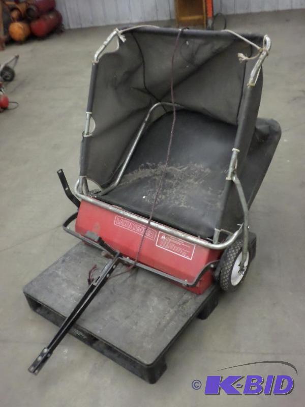 lot 12 image: LawnTender Pin-Hitch Lawn Sweeper...