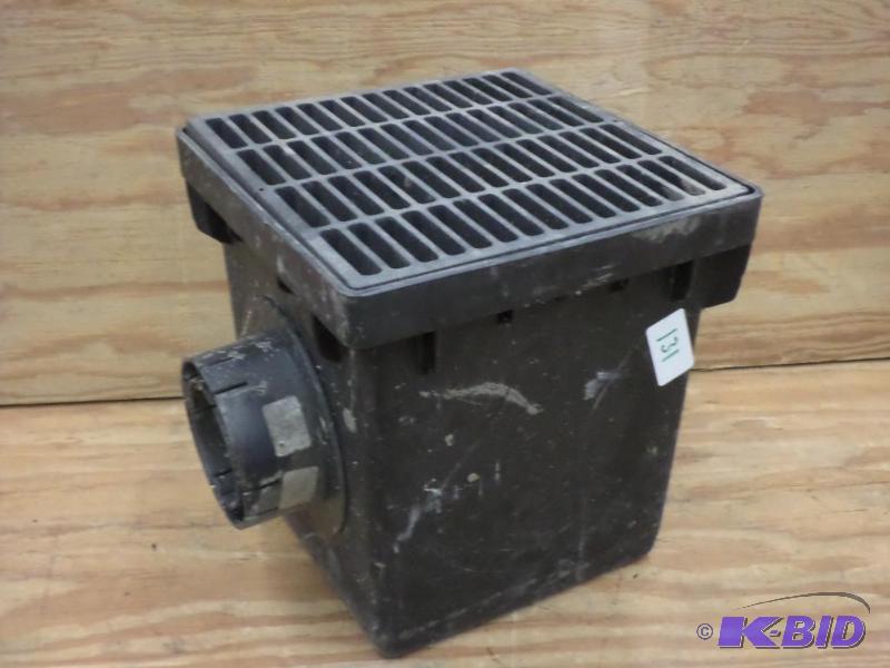 lot 131 image: NDS 10&quotx10" Floor Drain Insert...